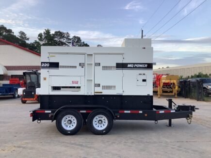 Multiquip 220 kVA Diesel Generator DCA220SSJU4F with John Deere Tier 4 Final Engine Trailer-Mounted Single/Three-Phase Q