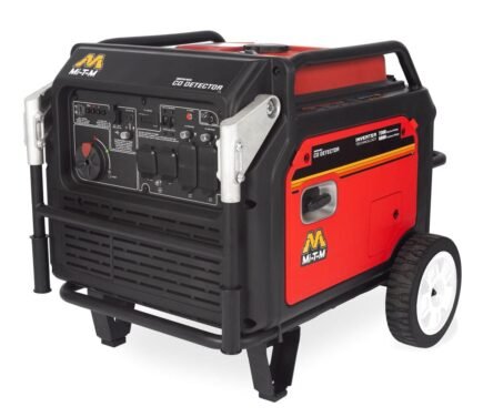 Mi-T-M GEN-8000-IMM1E 7300 Watt Gasoline Inverter Generator Electric Start 420cc Engine CARB Compliant Portable Power