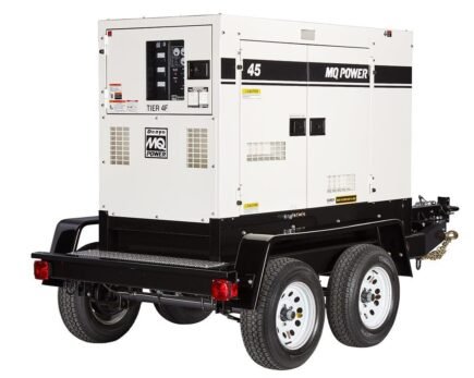 Multiquip 45kVA Mobile Generator DCA45SSIU4F Single/Three-Phase Diesel Power Tier 4 Final Isuzu Engine Auto Start Quiet