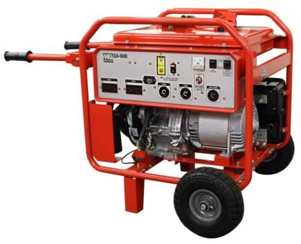 Multiquip GA6HRS 6kW Portable Generator 5000W Continuous Honda GX340 Electric Start Gas Powered 120V 240V Professional C
