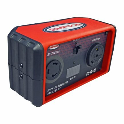 Simpson SIG22PK Parallel Box for Inverter Generators Doubles Power Output up to 6600 Running Watts 30A Breaker Weatherpr