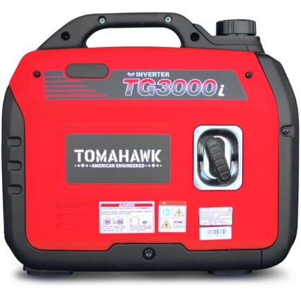 Tomahawk 3000W Gas Powered Inverter Generator – Quiet & Portable