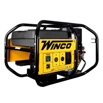 Winco 6000 Watt Diesel Generator W6010KE Kohler KD440 Engine 120/240V Output LED Meter GFCI Receptacles OSHA & EPA Compl